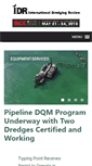 Mobile Screenshot of dredgemag.com
